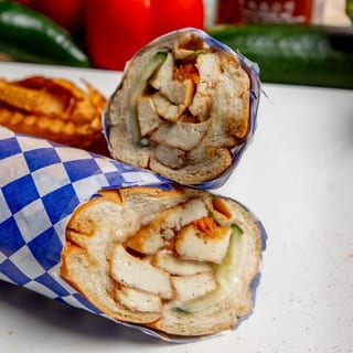 Tofu Avo Sandwich (Banh Mi Dau Hu Bo)