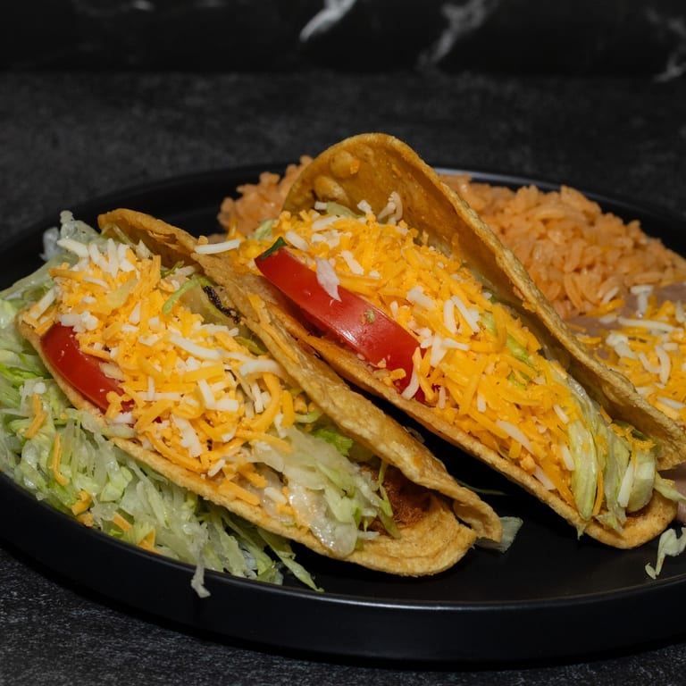 Be Delighted By Our Delicious Hard Shell Tacos 