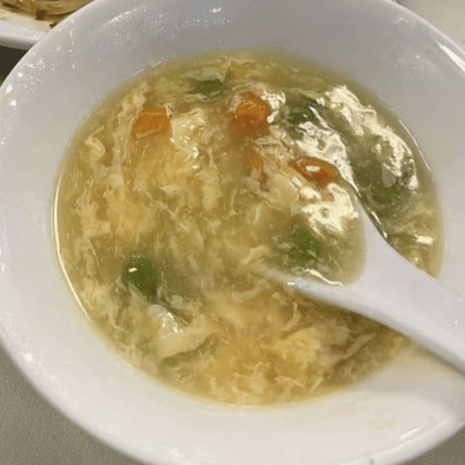 14. Egg Drop Soup / 蛋花湯.