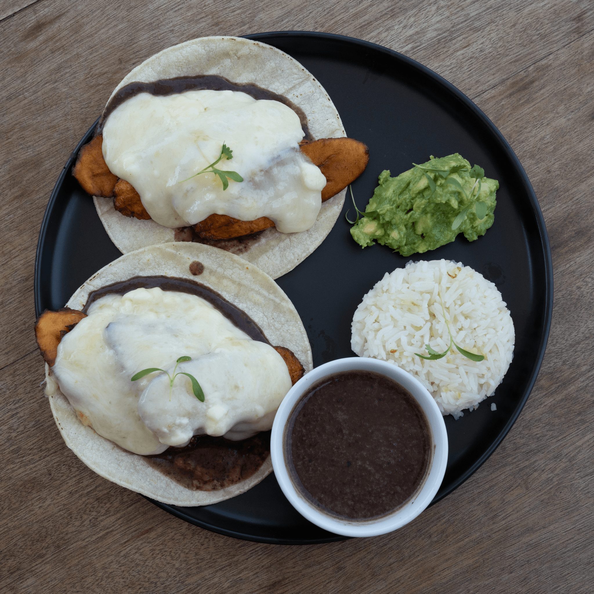 Plantain Tacos (Vg).