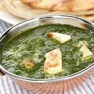 Saag Paneer.