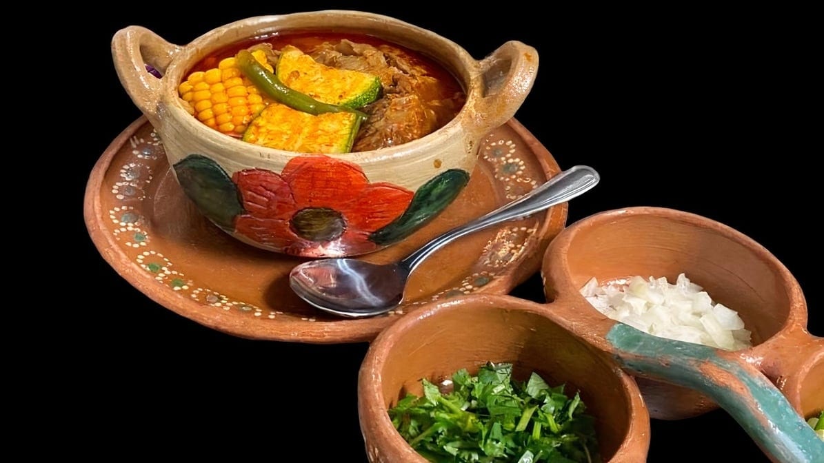 Caldo De Res (Red Broth).