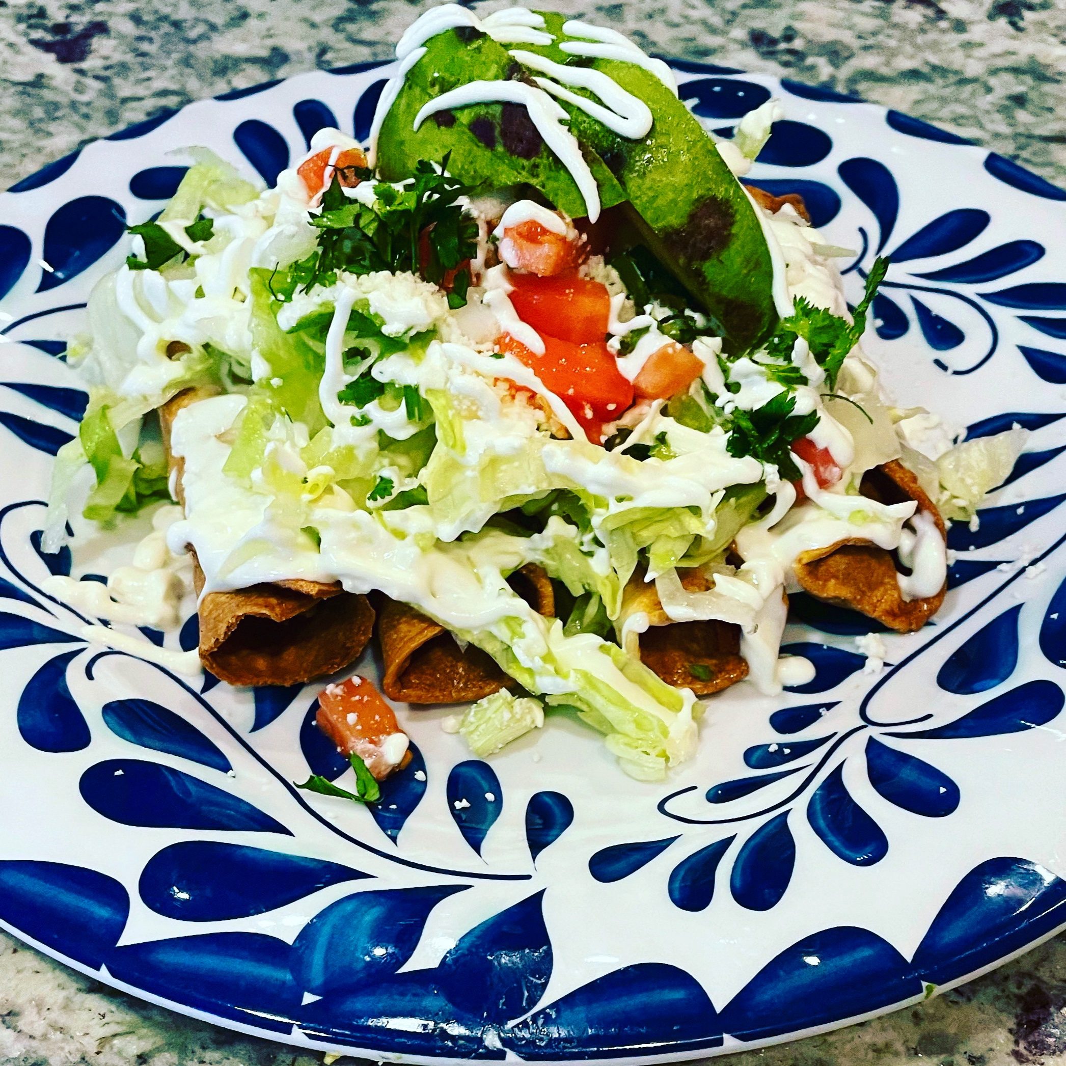 Taquitos Dorados W/ French Fries.