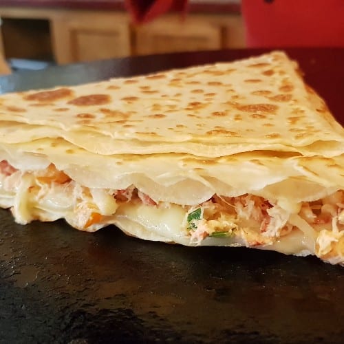 Crab Melt Crepe.