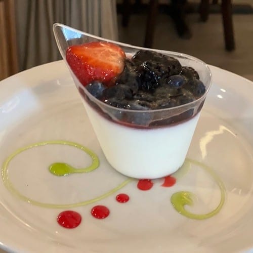 Panna Cotta.