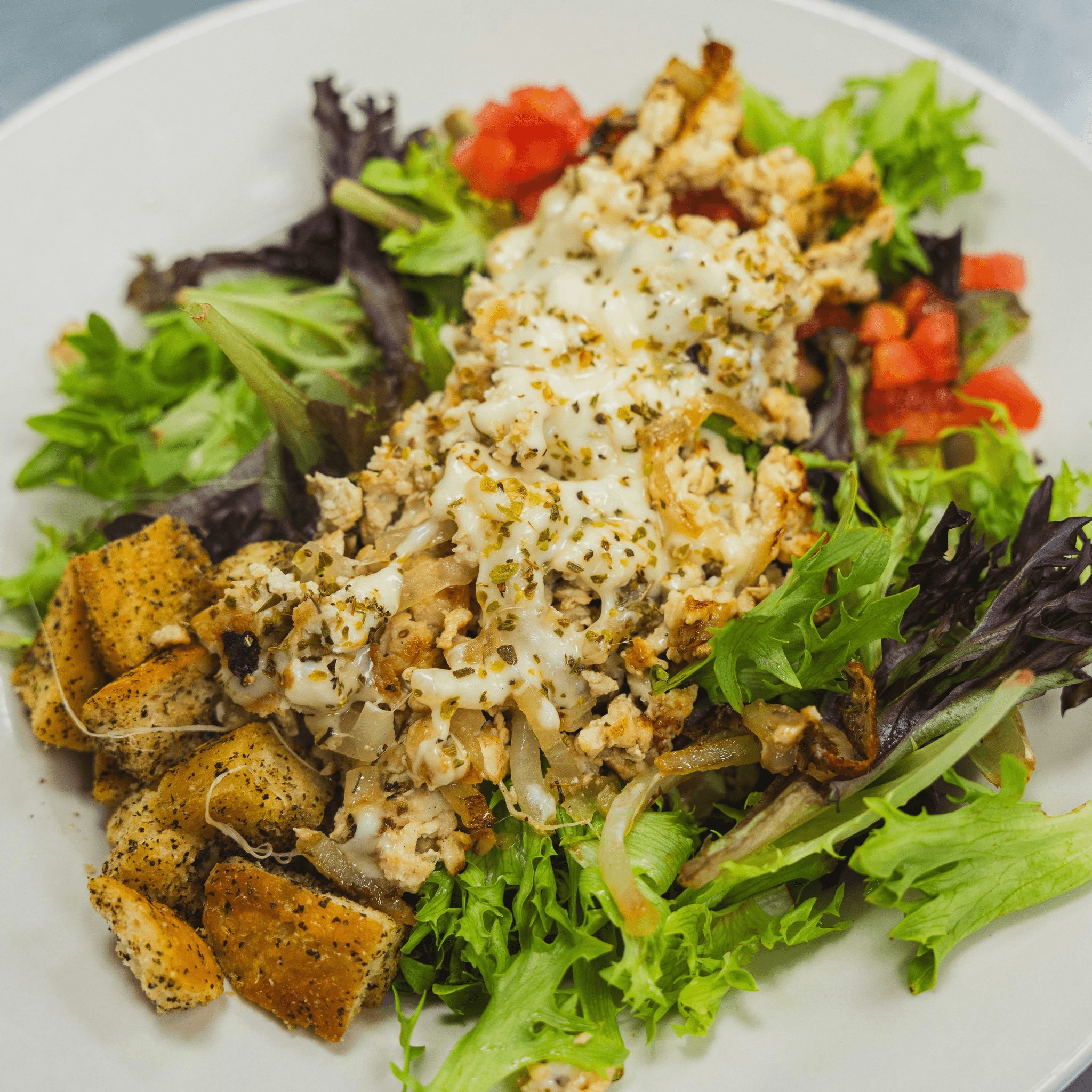 Chicken Philly Salad.