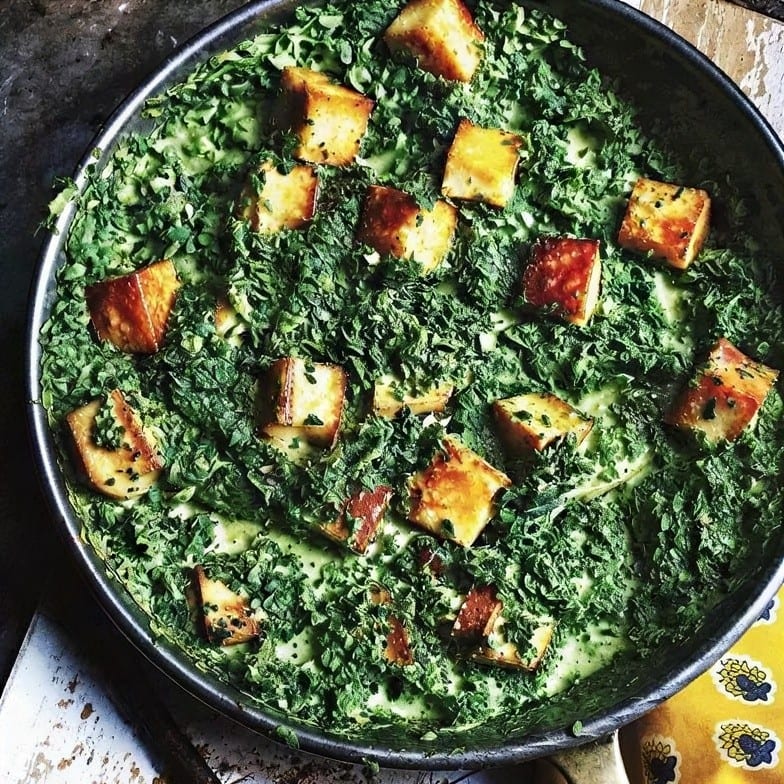 Saag Paneer.