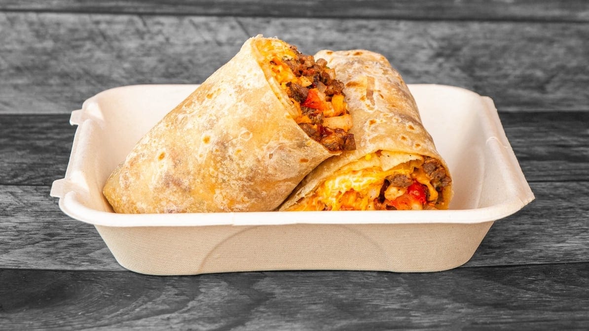 California Surf & Turf Burrito.