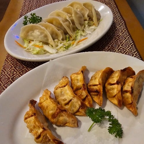 Gyoza.