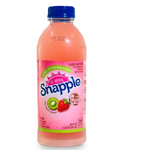 Snapple Kiwi-Strawberry.