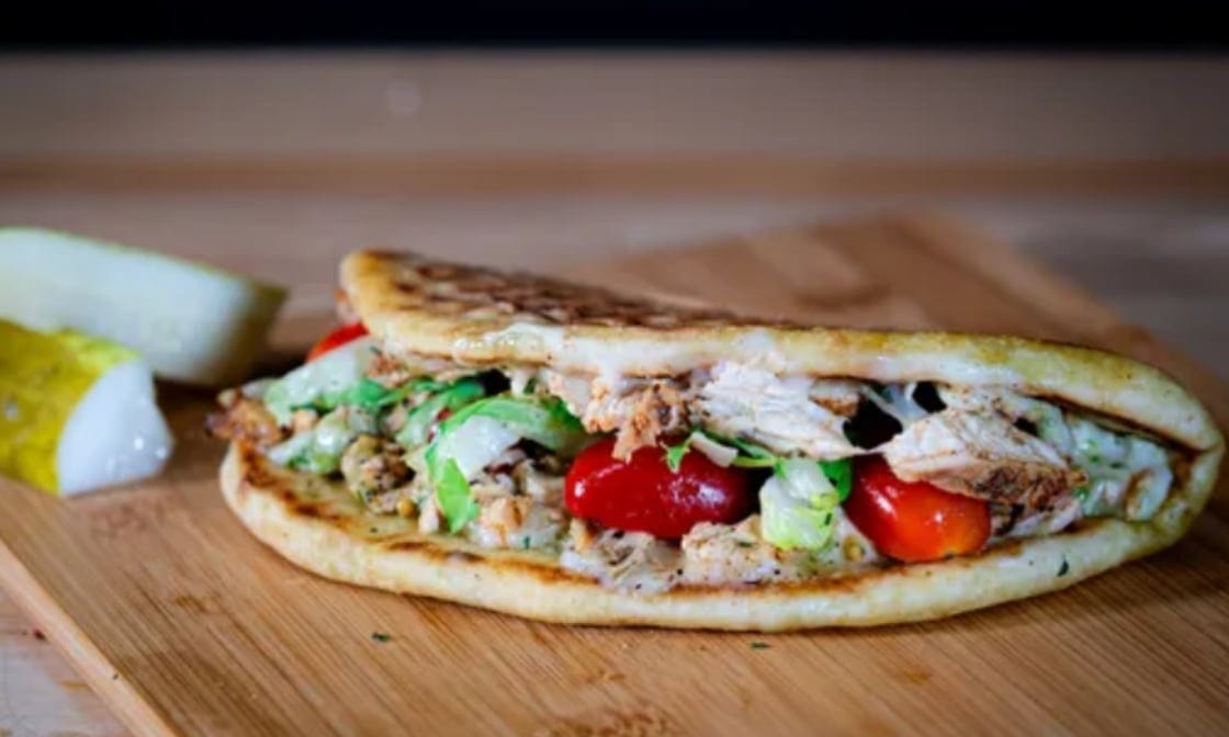 Pesto Chicken Panini.