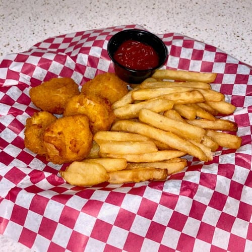 Chicken Nuggets & Fries.