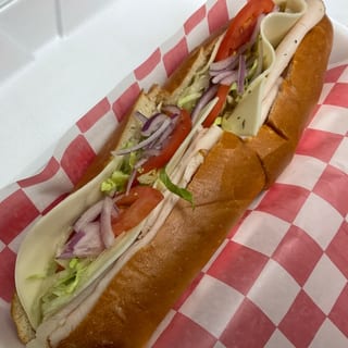 Turkey & Cheese Sub (Small 11")