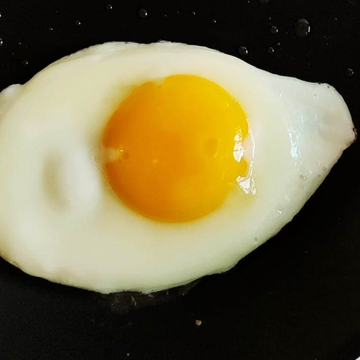 Fried egg.