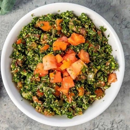 Tabouleh Salad.