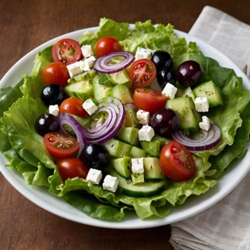 Large Greek Salad.