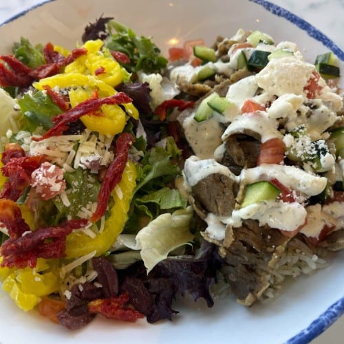 Titan Gyro Meat Bowl.