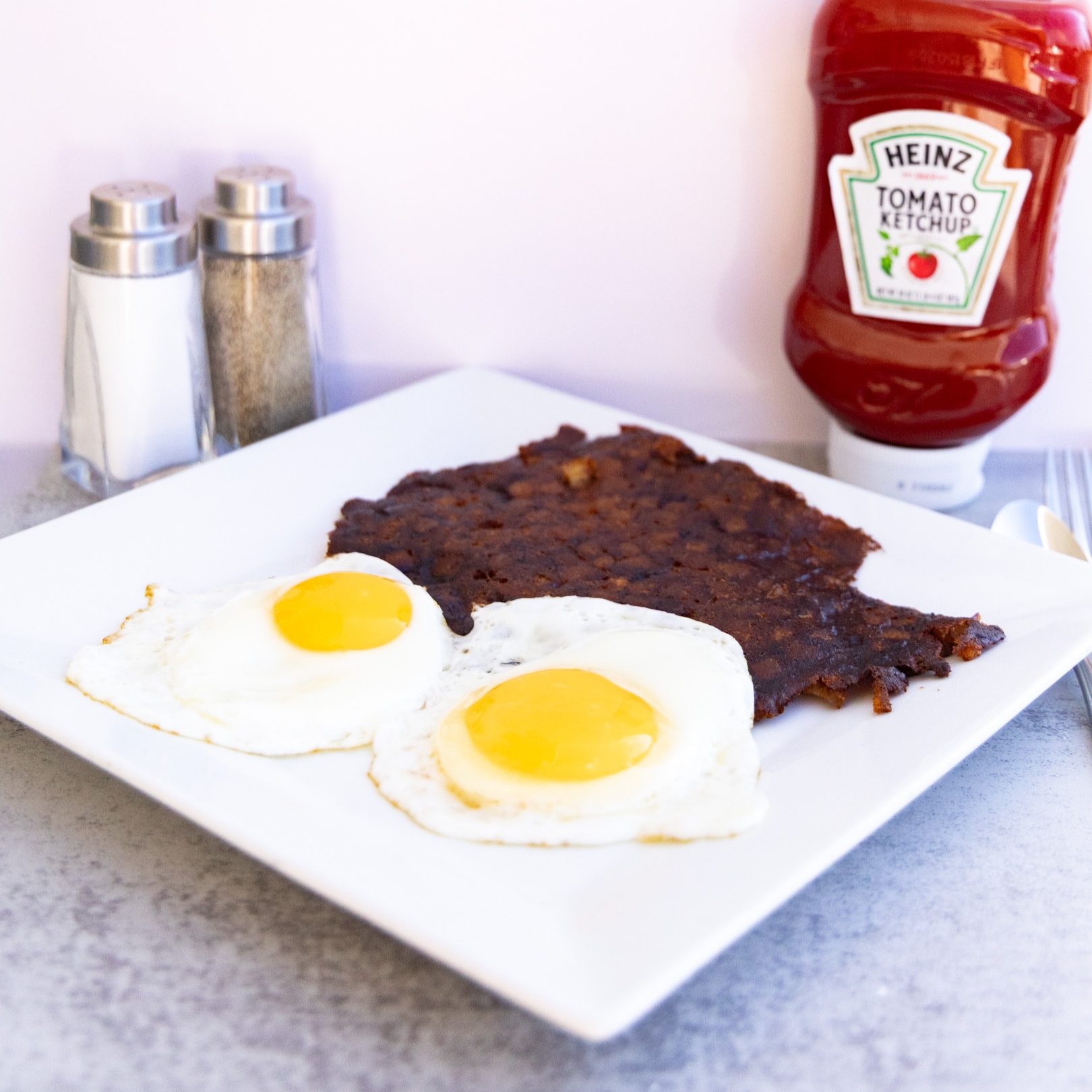 Corned Beef Hash & Eggs.