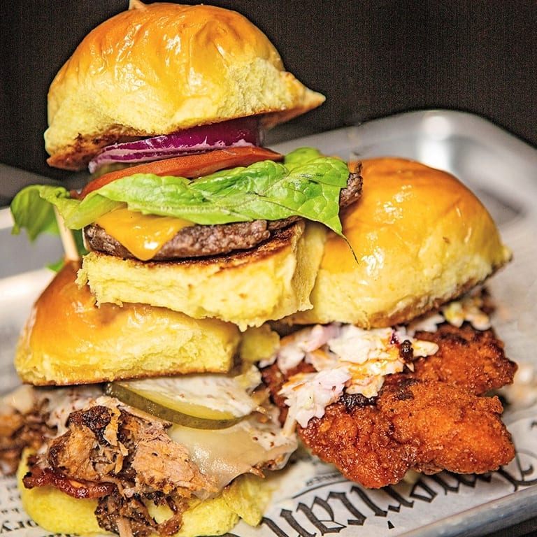 Delicious Sliders: A Tasty Bar Menu Option