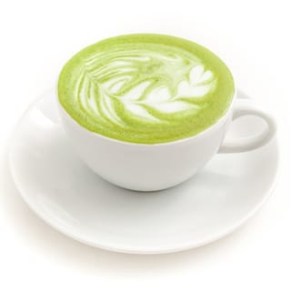 HOT GRN TEA MTCH LATTE