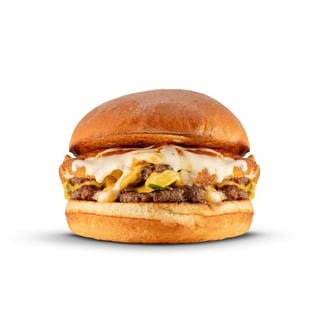 Mozzarella Cheese Curd Burger