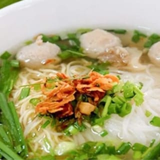Fish Balls with Rice Noodle - Hu Tieu Ca Vien