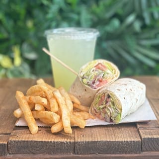 C4 Veggie Wrap Combo