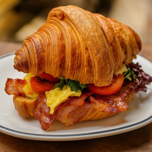 Little France Club Croissandwich.