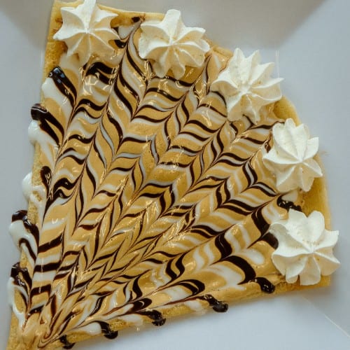Fluffy Coffee Crepe.