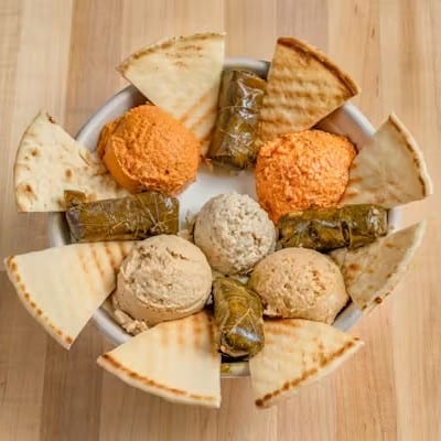 Mixed Appetizer & Pita.