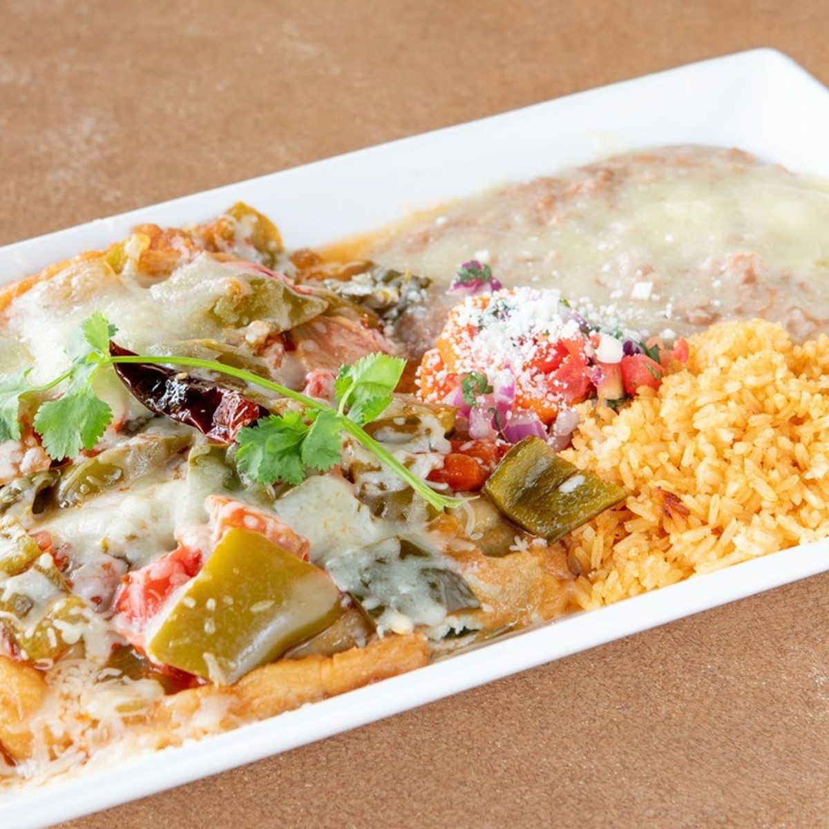 Chile Relleno De Marisco.