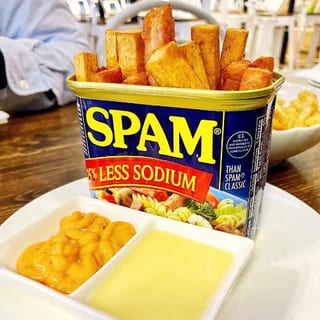 Spam & Taro Fries 餐肉芋條