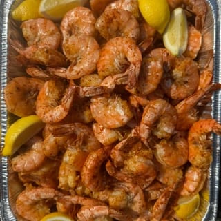 Large Wild Caught Steamed Shrimp 1/2 Lb 