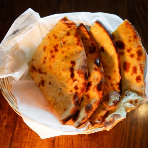 Aloo Paratha.