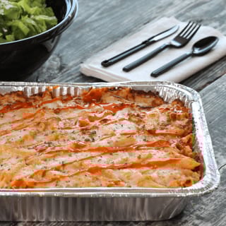 Buffalo Chicken Loaded Pasta