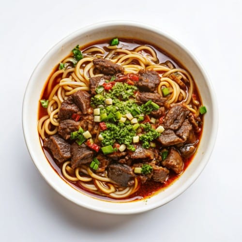 Beef Curry Noodles.