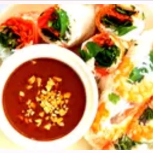 Salad Roll Fresh Spring Roll.