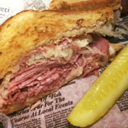 Corned Beef Sandwich.