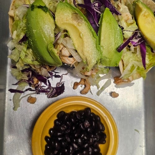 South-West Chicken Tacos.