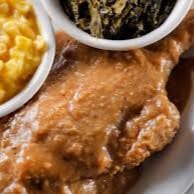 Smothered Pork Chop.