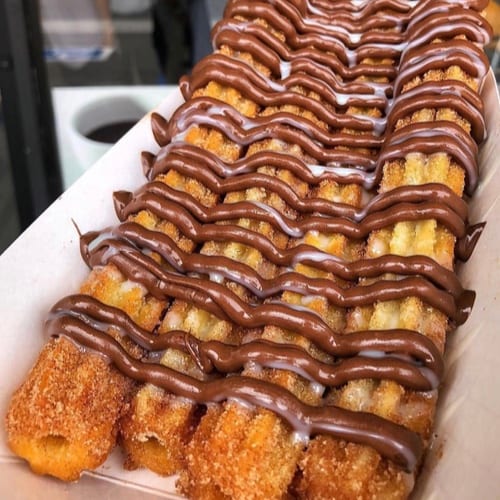 Nutella Churro's(4 Pieces).