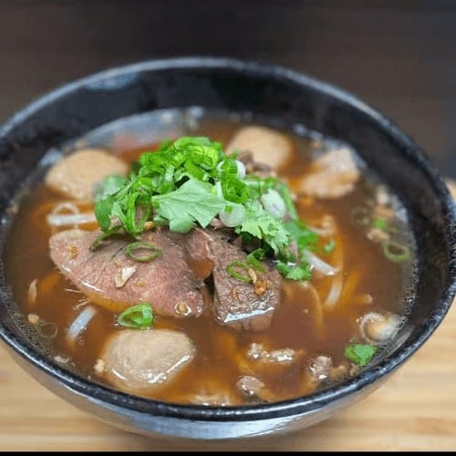 Thai Beef Noodle Soup.