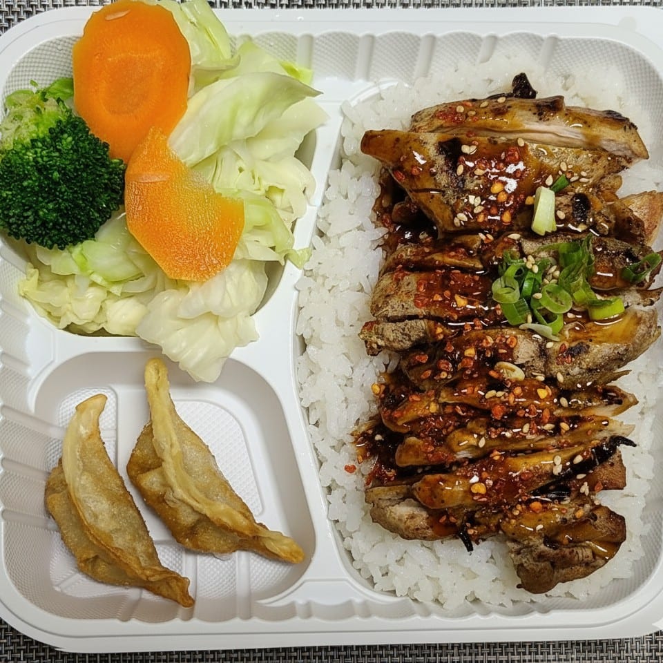 Spicy Chicken Teriyaki.