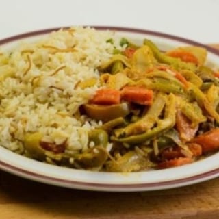 Vegetarian Ghallaba Entree