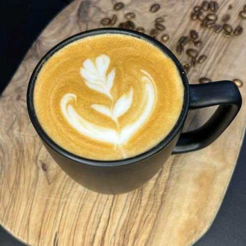 Hazelnut Praline Latte.