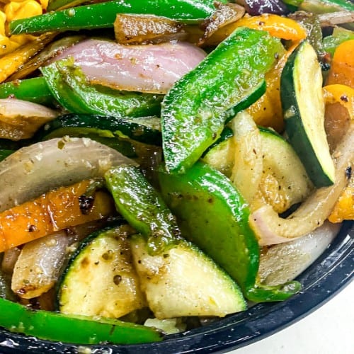 2 Grilled Veggie Tacos.