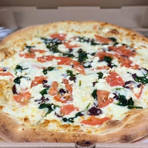 Mediterranean Pizza.