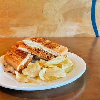 Tinga (Chipotle Chicken) Sandwich