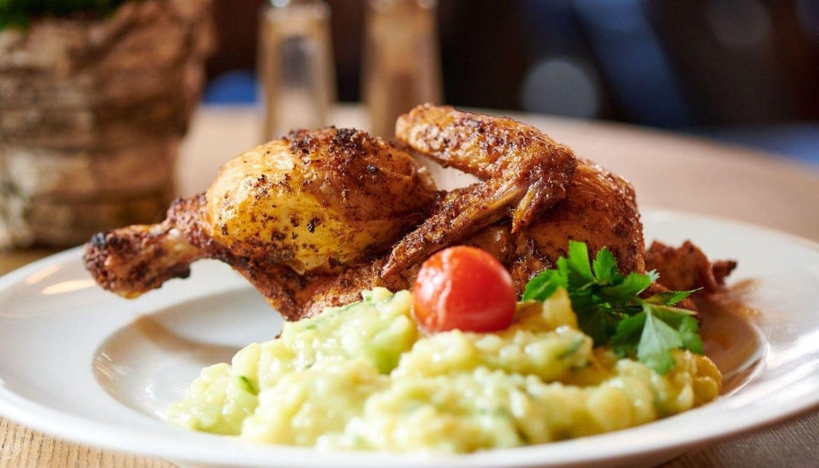 Half Broiled Chicken.