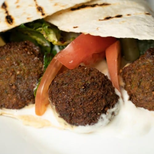 Falafel Wrap.